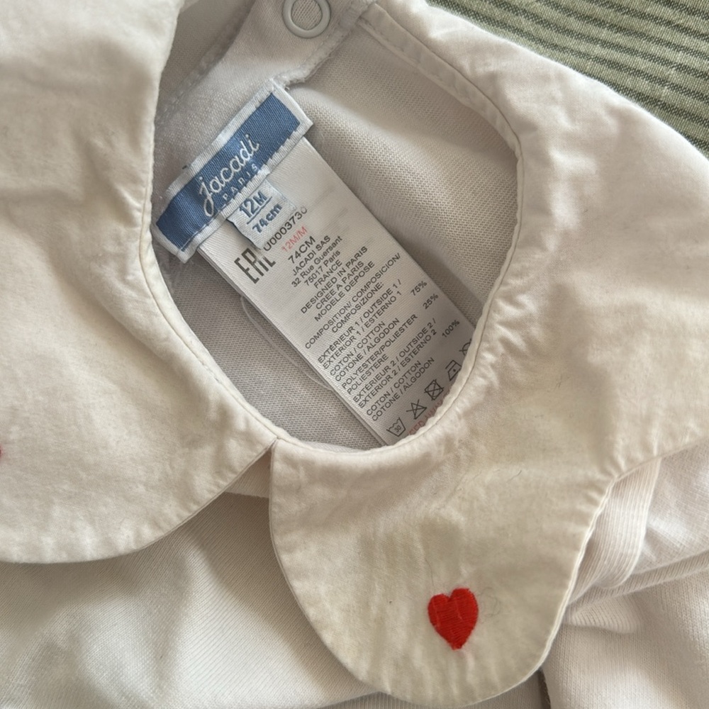 Footed pajama, Jacadi (French brand), 12m - Picture 8 of 8